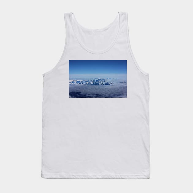 Swiss Alps IV. Aerial. 2010 Tank Top by IgorPozdnyakov